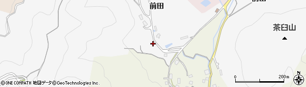 山口県下関市前田周辺の地図