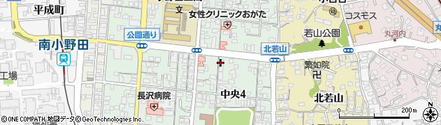 株式会社中央サービス　小野田営業所周辺の地図