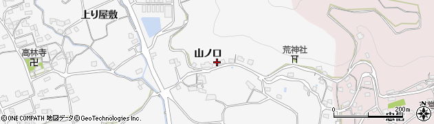 山口県柳井市新庄山ノ口188周辺の地図