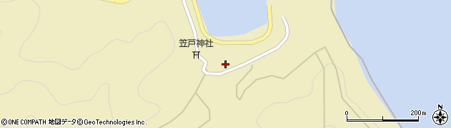 山口県下松市笠戸島170周辺の地図