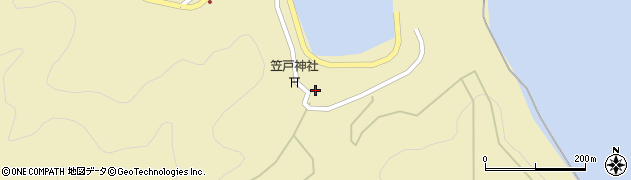 山口県下松市笠戸島190周辺の地図
