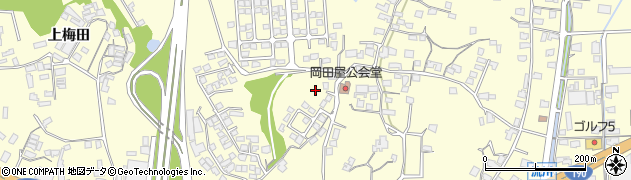 山口県宇部市東須恵（岡田屋）周辺の地図