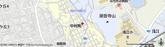 山口県光市中村町14周辺の地図