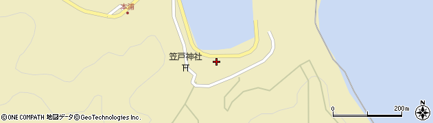 山口県下松市笠戸島164周辺の地図