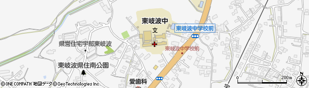 宇部市立東岐波中学校周辺の地図