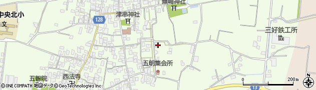 愛媛県四国中央市土居町蕪崎周辺の地図
