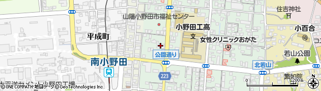 山口銀行小野田支店 ＡＴＭ周辺の地図