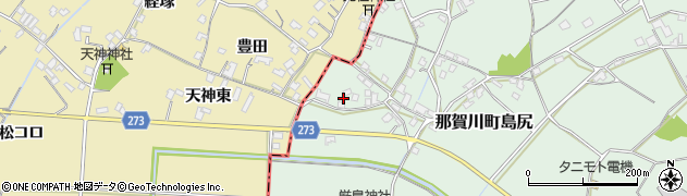 徳島県阿南市那賀川町島尻933周辺の地図