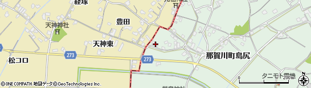 徳島県阿南市那賀川町島尻932周辺の地図