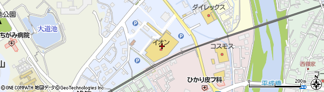 イオン光店　１階マジックリフォーム周辺の地図