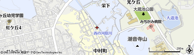 山口県光市中村町8周辺の地図