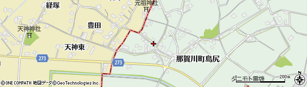 徳島県阿南市那賀川町島尻963周辺の地図