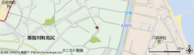 徳島県阿南市那賀川町島尻835周辺の地図