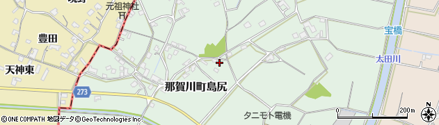 徳島県阿南市那賀川町島尻886周辺の地図