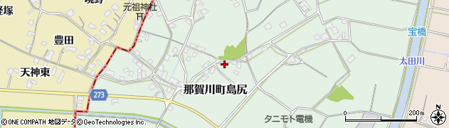 徳島県阿南市那賀川町島尻887周辺の地図