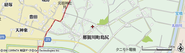 徳島県阿南市那賀川町島尻988周辺の地図