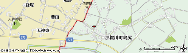 徳島県阿南市那賀川町島尻962周辺の地図
