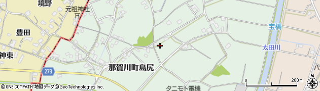 徳島県阿南市那賀川町島尻1195周辺の地図