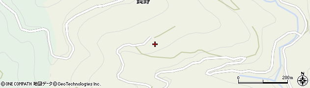 徳島県神山町（名西郡）下分（長野）周辺の地図