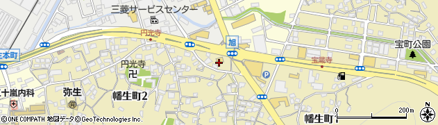 カメラのキタムラ下関幡生店周辺の地図