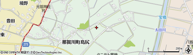 徳島県阿南市那賀川町島尻1202周辺の地図