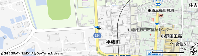 山田日之出ガス株式会社　小野田営業所周辺の地図