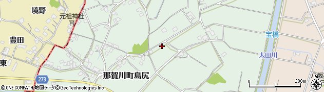 徳島県阿南市那賀川町島尻1203周辺の地図