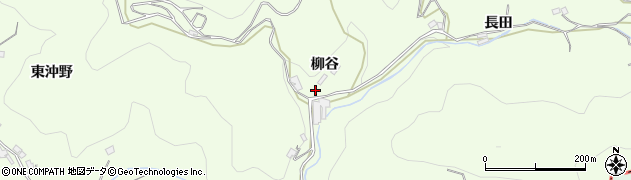 徳島県徳島市飯谷町（柳谷）周辺の地図