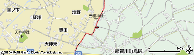 徳島県阿南市那賀川町島尻969周辺の地図