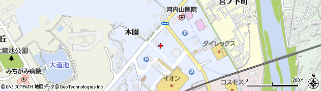 山口県光市浅江木園1887周辺の地図