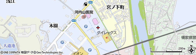 山口県光市浅江周辺の地図
