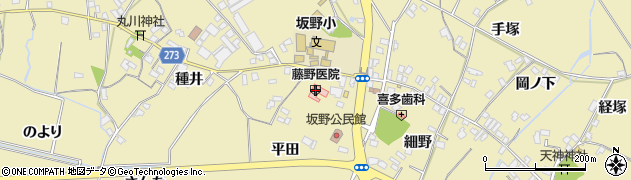 藤野医院周辺の地図