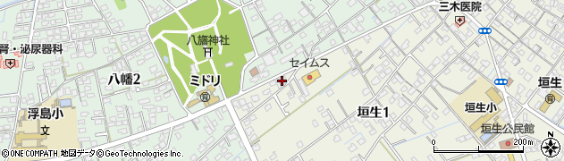 ヒット焼き 八幡店周辺の地図