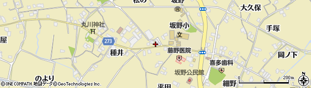 徳島県小松島市坂野町種井11周辺の地図
