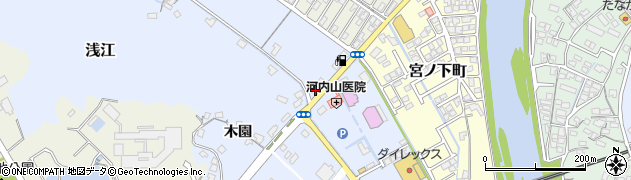 山口県光市浅江木園1337周辺の地図