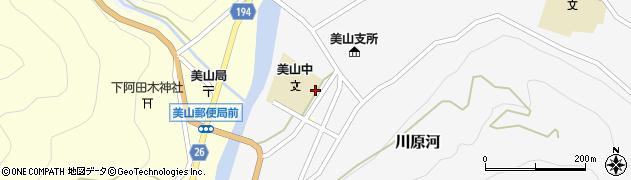 日高川町立美山中学校周辺の地図