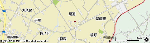 徳島県小松島市坂野町（尾道）周辺の地図