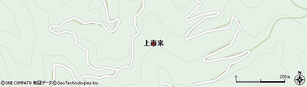 徳島県つるぎ町（美馬郡）半田（上喜来）周辺の地図