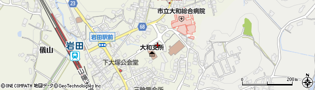 山口銀行大和支店周辺の地図