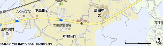島田中前周辺の地図