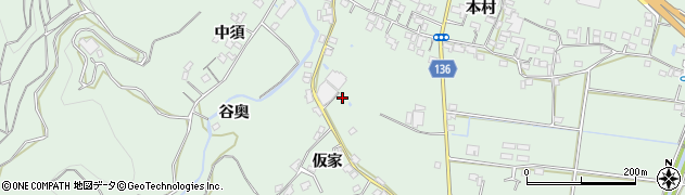 徳島県小松島市田野町本村312周辺の地図