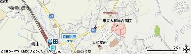轟産業株式会社岩田駅前給油所周辺の地図