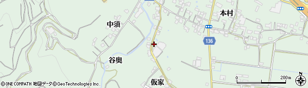 徳島県小松島市田野町本村324周辺の地図