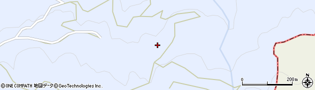 徳島県佐那河内村（名東郡）下（三本松）周辺の地図