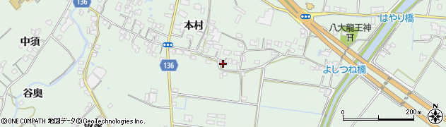 徳島県小松島市田野町本村69周辺の地図