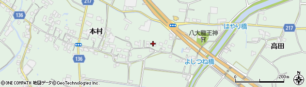 徳島県小松島市田野町本村11周辺の地図