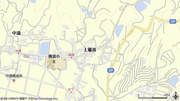 〒799-2405 愛媛県松山市上難波の地図