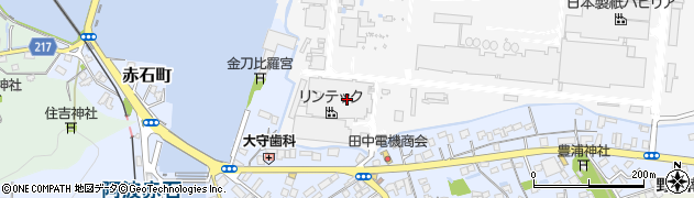 リンテック株式会社　小松島工場業務課周辺の地図