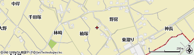 徳島県小松島市坂野町（楠塚）周辺の地図