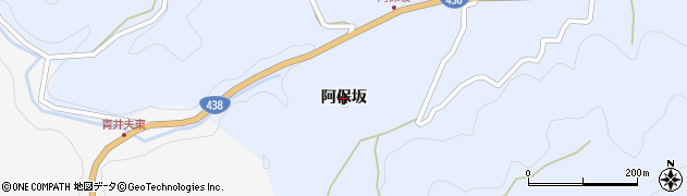 徳島県神山町（名西郡）鬼籠野（阿保坂）周辺の地図